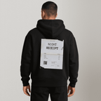 NIGHT RECEIPT. Oversized Hoodie