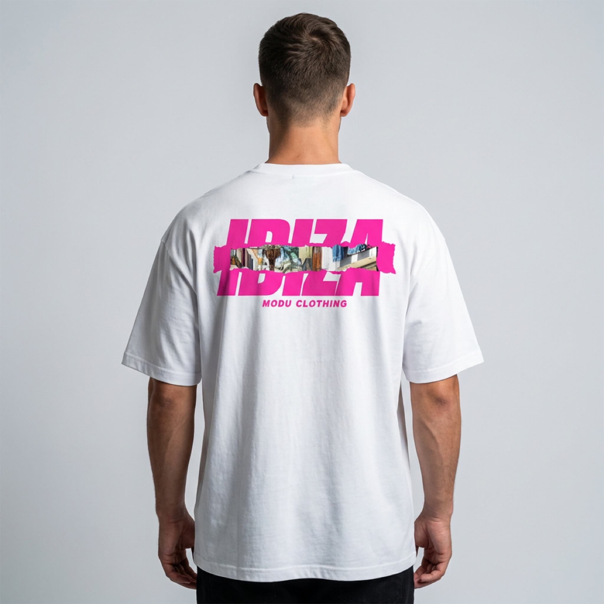 IBIZA CITY. Oversized Shirt