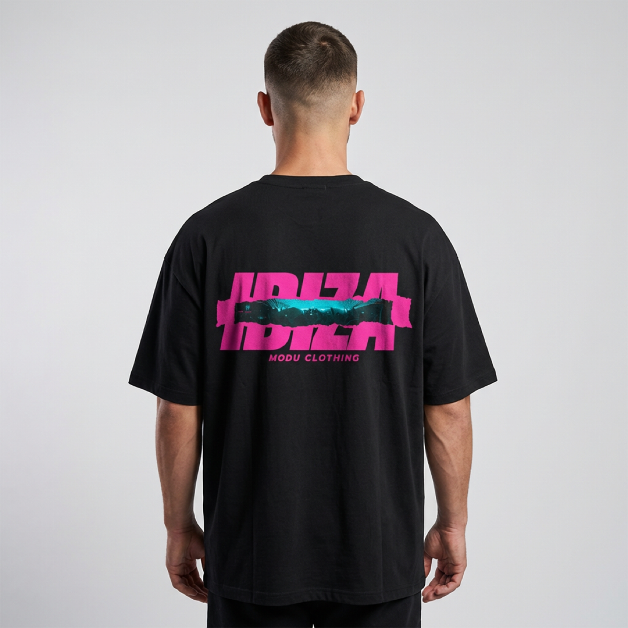 IBIZA RAVE. Oversized Shirt