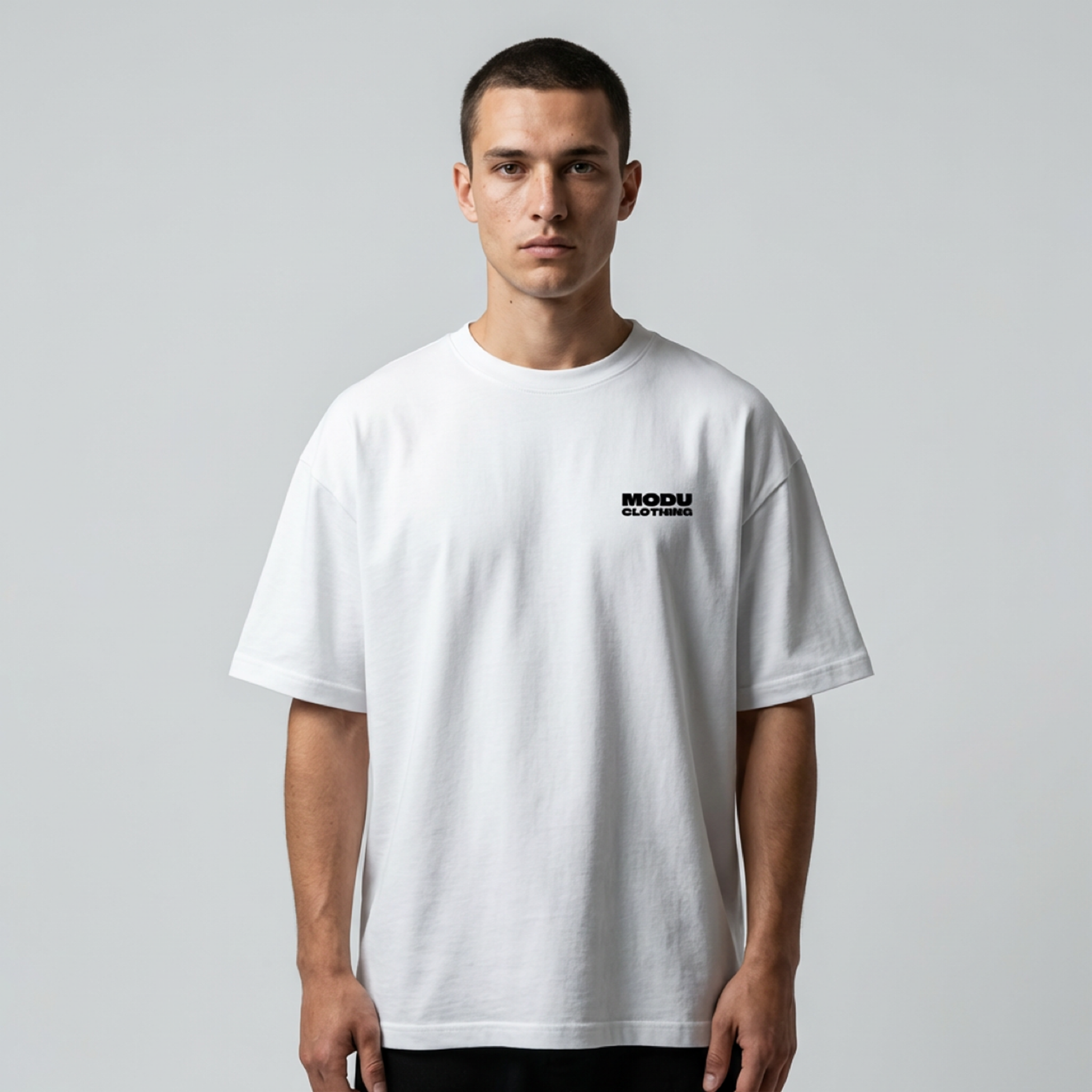 IBIZA WORDGRID. Oversized shirt