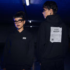 NIGHT RECEIPT. Oversized Hoodie