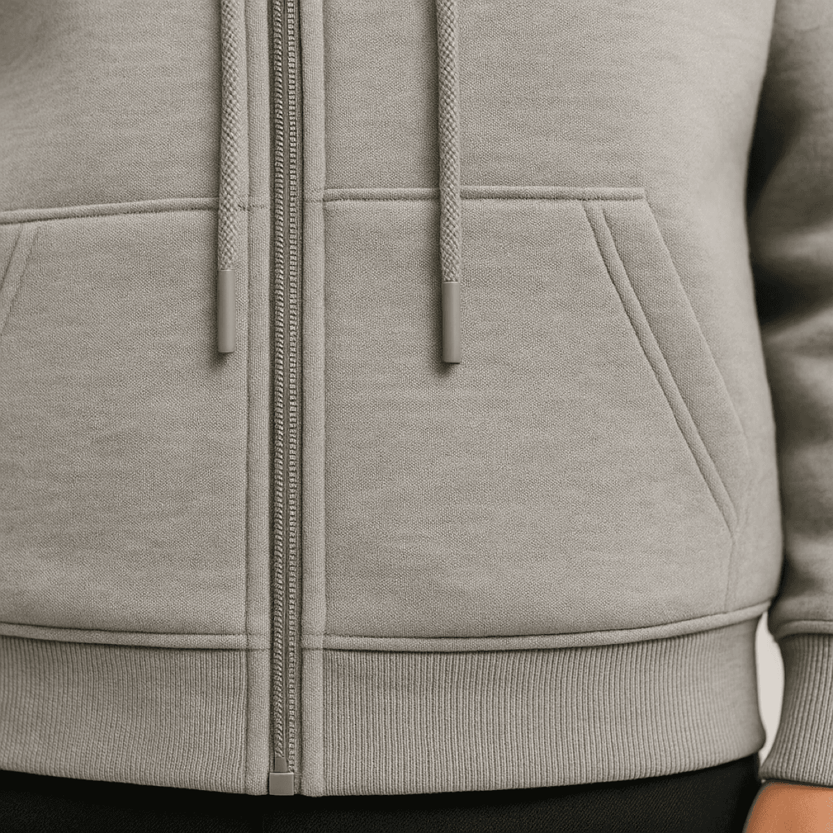 ROUND. Zip Hoodie
